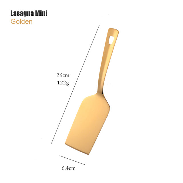 Luxe Culinary Touch: Gold Spoon Set
